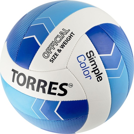 Купить Мяч волейбольный Torres Simple Color любительский р.5 в Белоярском 
